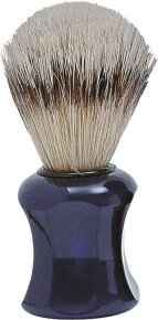 Erbe Shaving Shop Rasierpinsel Basic, Naturborsten, blau