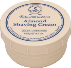 Taylor of Old Bond Street Almond Shaving Cream Bowl 150 g