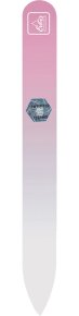 Erbe Glasfeile Soft-Touch Pastell Rosa 14 cm mit Box