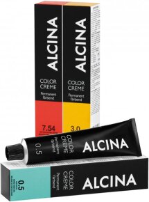 Alcina Color Creme Haarfarbe 7.44 M.Blond Int.-Kupfer 60 ml