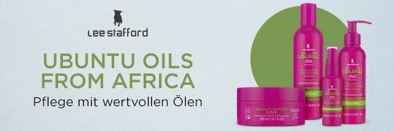Lee Stafford Ubuntu Oils from Africa