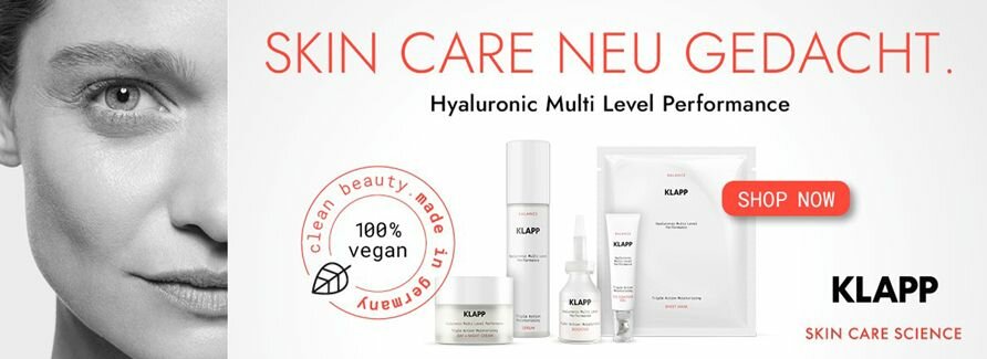 KLAPP Skin Care Science Gesichtspflege Hyaluronic Multi Level Performance