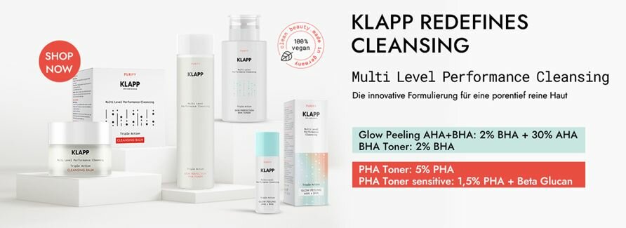 KLAPP Skin Care Science Gesichtspflege Multi Level Performance Cleansing