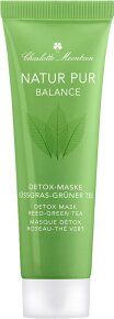Charlotte Meentzen Natur Pur Balance Detox-Maske Süßgras-Grüner Tee 30 ml