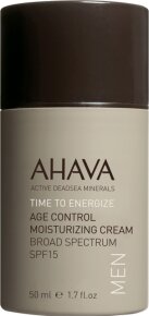 Ahava Time to Energize Men Age Control Moisturizing Cream SPF 15 50 ml