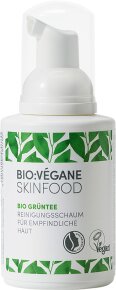 Bio:Végane Skinfood Bio Grüntee Reinigungsschaum für empfindliche Haut 100 ml
