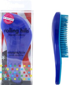 Rolling Hills Professional Detangling Brush Dark Blue