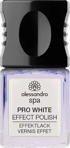 Alessandro Spa Pro White Nail Effect Polish 10 ml