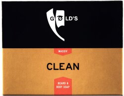 Gøld's Massiv Clean Beard & Body Soap 100 g