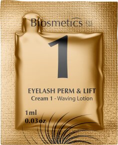 Biosmetics Brow Lamination & Lash lift Formular Cream 1 Waving Lotion 10 x 1 ml
