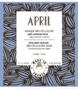 April Paris Masque Bio-cellulose Défatigant Yeux / Anti-Fatigue Eye Patches Sachet x1