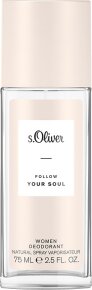 s.Oliver Follow Your Soul Women Deodorant Natural Spray 75 ml