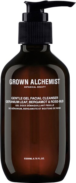 Grown Alchemist Gentle Gel Facial Cleanser Geranium Leaf Bergamot & R