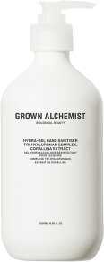 Grown Alchemist Hydra Gel Hand Sanitiser Tri Hyaluronan Complex & Corallina Extract 500 ml