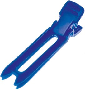 Efalock Clip Kunststoff blau 50 Stk.