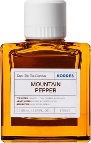 Korres Mountain Pepper Eau de Toilette (EdT) 50 ml