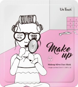 UniTouch Bad Girl Makeup Silver Face Mask 25 ml
