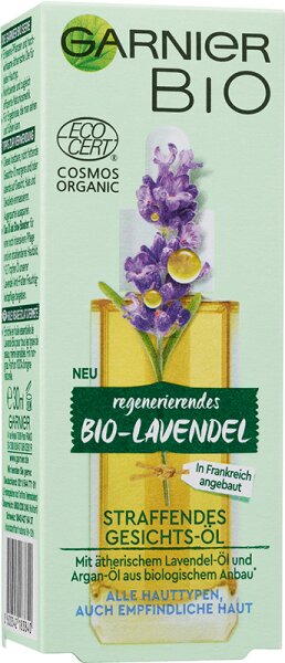 Gesichtsöl 30 ml Lavendel Bio Garnier Gesichts-Öl Straffendes