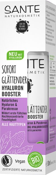 Sante Sofort Glättender Hyaluron Booster Natürliches Hyaluron & Parak