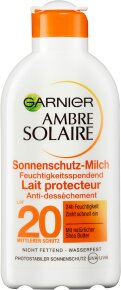 Garnier Ambre Solaire Sonnenschutz-Milch mit LSF 20 200 ml