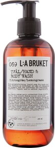 L:A Bruket No. 069 Hand & Body Wash Lemongrass 240 ml