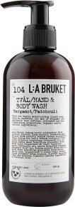 L:A Bruket No. 104 Hand & Body Wash Bergamot/Patchouli 240 ml