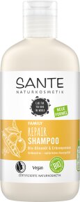Sante FAMILY Repair Shampoo Bio-Olivenöl & Erbsenprotein Haarshampoo