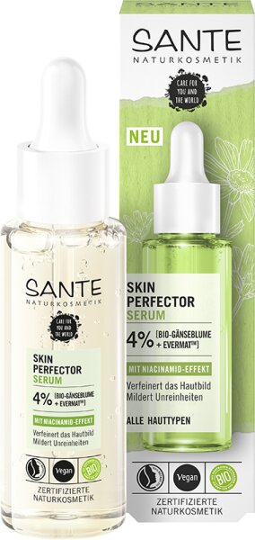 Sante Skin Perfector Serum mit Niacinamid-Effekt Gesichtsserum 30ml | Gesichtswasser