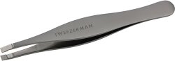 Tweezerman Flat Tip Tweezer - Gerade Pinzette, Gunmetal