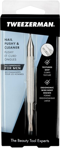 Tweezerman Men's Nail Pushy & Cleaner - Nagelhautschieber & Nagelrein