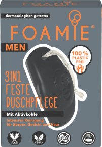Foamie 3 in1 Feste Duschpflege for Man - What A Man 80 g