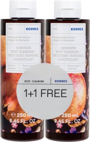 KORRES Pomegranate Grove 1+1 Duschgel Set (2x 250 ml)