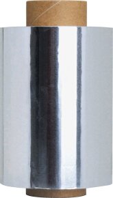Efalock Alufolie Strähnenfolie silber 12 cm breit, 150 m lang, 20 my