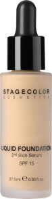 Stagecolor Cosmetics Liquid Foundation 2nd Skin Serum SPF 15 Natural Beige 27,5 ml