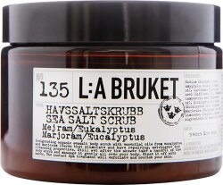 L:A Bruket No. 135 Sea Salt Scrub Marjoram/Eucalyptus 420 g